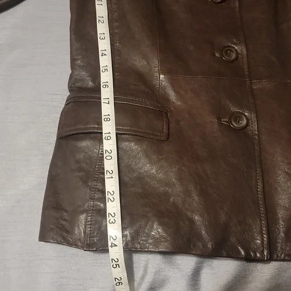 Italian leather jacket - Picture 5 of 10